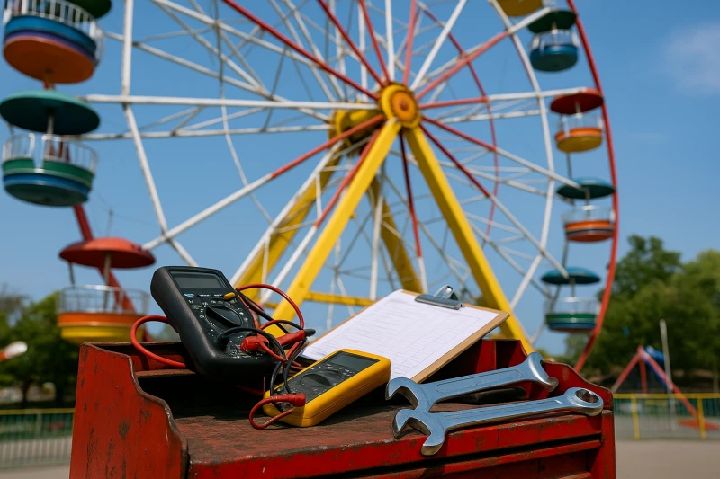 Lunapark Makinelerinde Periyodik Bakımın Önemi: Arızaları Önceden Engelleyin